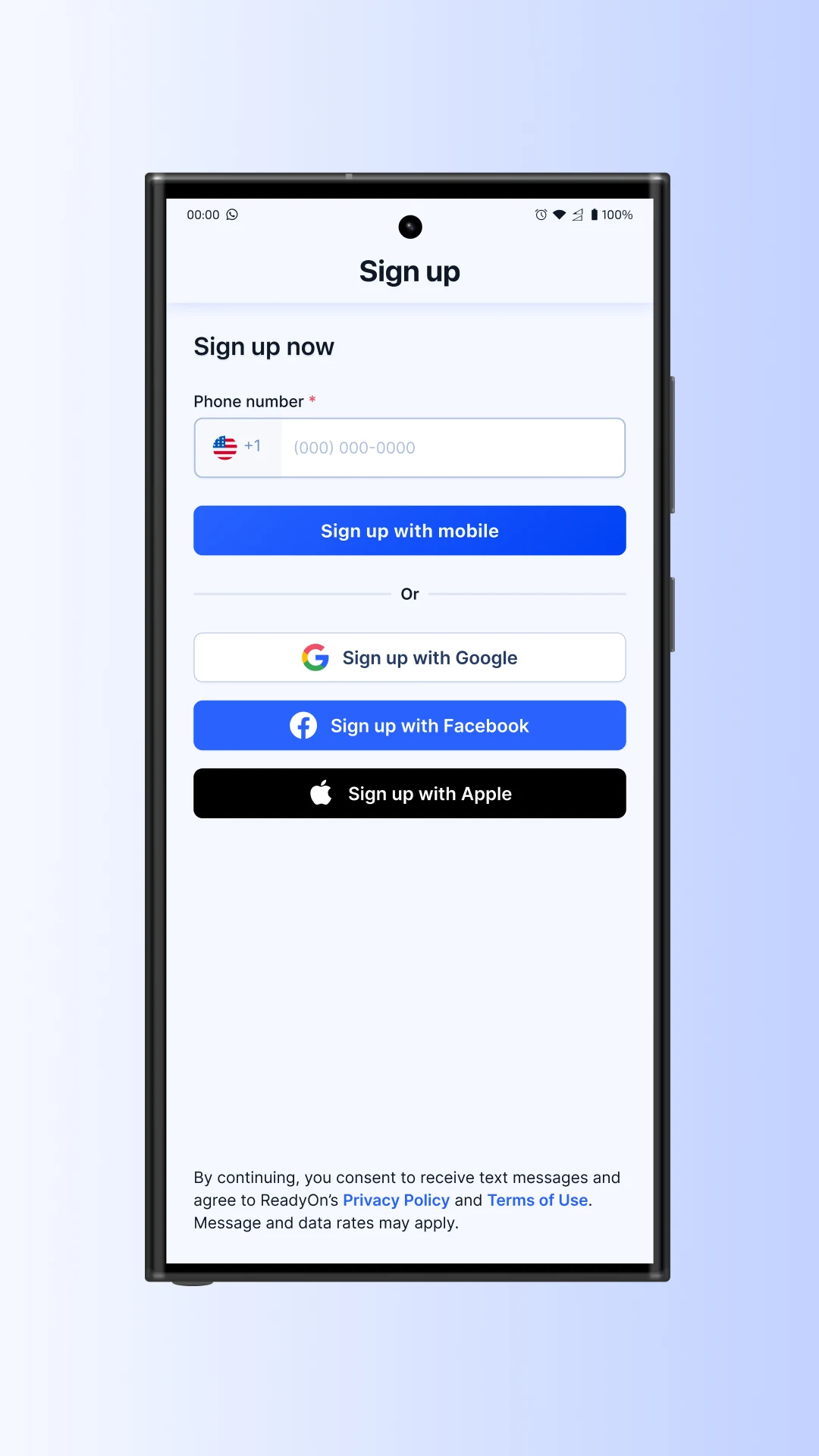 ReadyOn screenshot